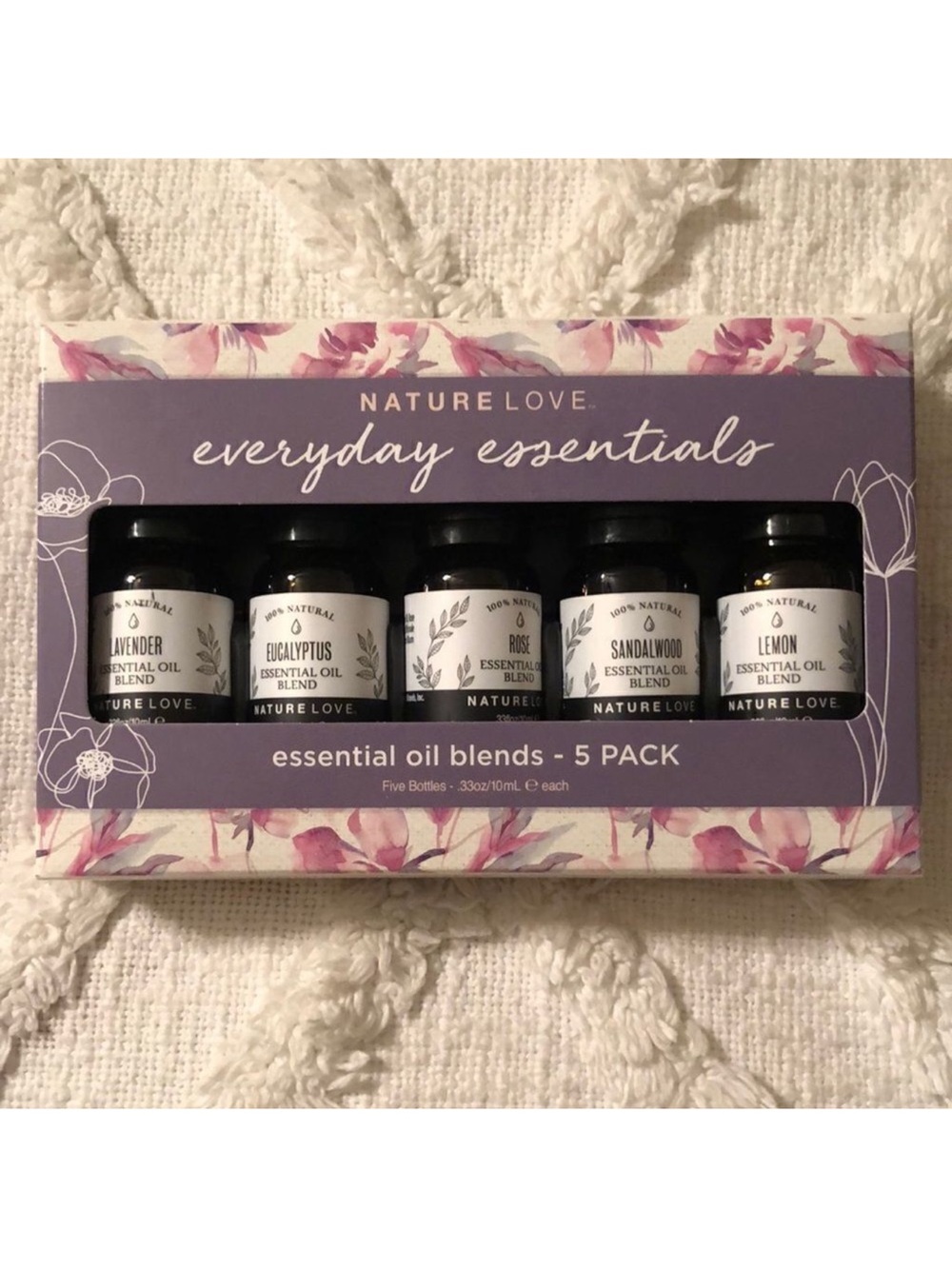 Nature Love Everyday Essentials Essential Oil 5 Pack